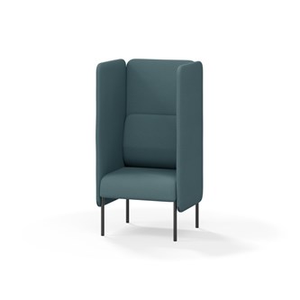 Adapt 60 høj ryg, dobbelte sidepaneler sh 45 cm