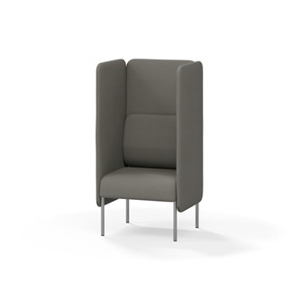 Adapt 60 høj ryg, dobbelte sidepaneler sh 45 cm
