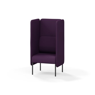 Adapt 60 høj ryg, dobbelte sidepaneler sh 45 cm