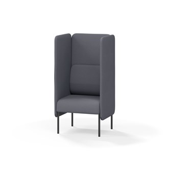 Adapt 60 høj ryg, dobbelte sidepaneler sh 45 cm