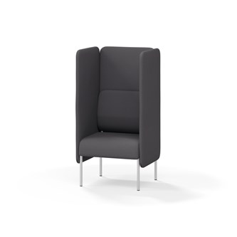 Adapt 60 høj ryg, dobbelte sidepaneler sh 45 cm