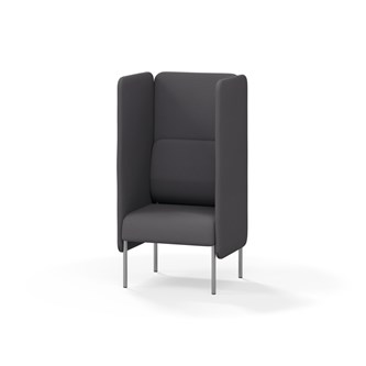 Adapt 60 høj ryg, dobbelte sidepaneler sh 45 cm