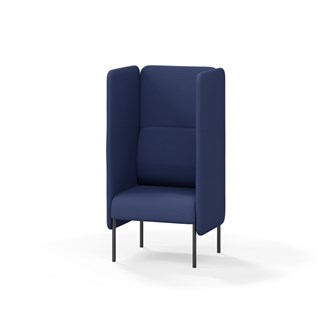 Adapt 60 høj ryg, dobbelte sidepaneler sh 45 cm