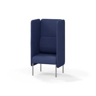Adapt 60 høj ryg, dobbelte sidepaneler sh 45 cm