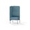 Adapt 60 høj ryg, sidepanel højre sh 45 cm