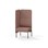Adapt 60 høj ryg, sidepanel højre sh 45 cm