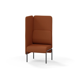 Adapt 60 høj ryg, sidepanel højre sh 45 cm