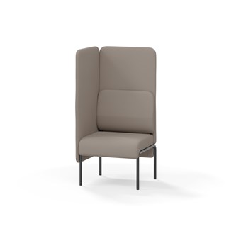 Adapt 60 høj ryg, sidepanel højre sh 45 cm