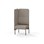 Adapt 60 høj ryg, sidepanel højre sh 45 cm