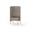 Adapt 60 høj ryg, sidepanel højre sh 45 cm