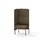 Adapt 60 høj ryg, sidepanel højre sh 45 cm