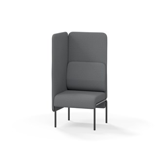 Adapt 60 høj ryg, sidepanel højre sh 45 cm