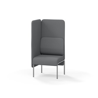 Adapt 60 høj ryg, sidepanel højre sh 45 cm