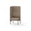 Adapt 60 høj ryg, sidepanel højre sh 45 cm