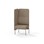Adapt 60 høj ryg, sidepanel højre sh 45 cm