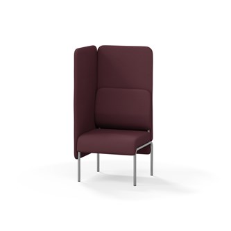 Adapt 60 høj ryg, sidepanel højre sh 45 cm