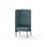 Adapt 60 høj ryg, sidepanel højre sh 45 cm
