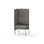 Adapt 60 høj ryg, sidepanel højre sh 45 cm
