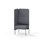 Adapt 60 høj ryg, sidepanel højre sh 45 cm
