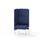 Adapt 60 høj ryg, sidepanel højre sh 45 cm