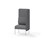 Adapt 60 høj ryg, sidepanel venstre sh 45 cm