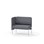 Adapt 90 lav ryg, sidepanel højre sh 45 cm