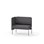 Adapt 90 lav ryg, sidepanel højre sh 45 cm