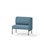 Adapt 90 lav ryg, sidepanel venstre sh 45 cm