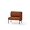 Adapt 90 lav ryg, sidepanel venstre sh 45 cm