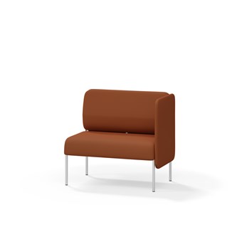 Adapt 90 lav ryg, sidepanel venstre sh 45 cm