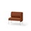 Adapt 90 lav ryg, sidepanel venstre sh 45 cm