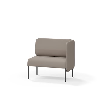 Adapt 90 lav ryg, sidepanel venstre sh 45 cm