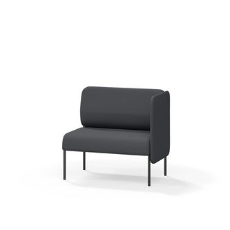 Adapt 90 lav ryg, sidepanel venstre sh 45 cm