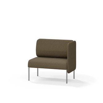 Adapt 90 lav ryg, sidepanel venstre sh 45 cm