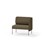 Adapt 90 lav ryg, sidepanel venstre sh 45 cm