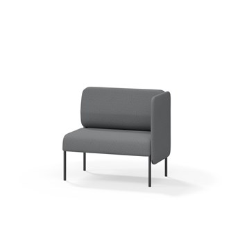 Adapt 90 lav ryg, sidepanel venstre sh 45 cm