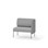 Adapt 90 lav ryg, sidepanel venstre sh 45 cm