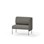 Adapt 90 lav ryg, sidepanel venstre sh 45 cm