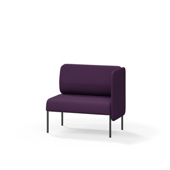 Adapt 90 lav ryg, sidepanel venstre sh 45 cm