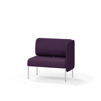 Adapt 90 lav ryg, sidepanel venstre sh 45 cm