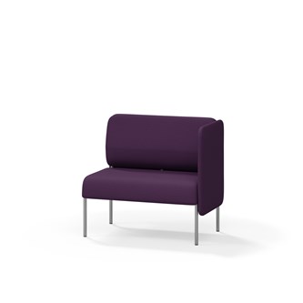 Adapt 90 lav ryg, sidepanel venstre sh 45 cm