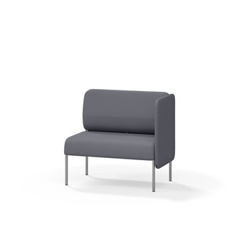 Adapt 90 lav ryg, sidepanel venstre sh 45 cm