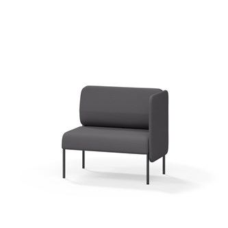 Adapt 90 lav ryg, sidepanel venstre sh 45 cm