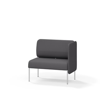 Adapt 90 lav ryg, sidepanel venstre sh 45 cm