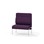 Adapt 90 medium ryg, uden sidepaneler sh 45 cm