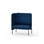 Adapt 90 medium ryg, sidepanel højre sh 45 cm