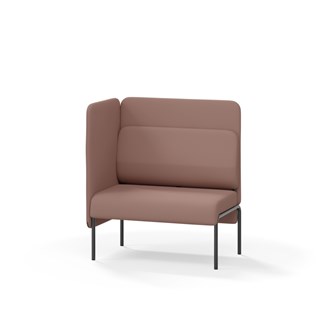 Adapt 90 medium ryg, sidepanel højre sh 45 cm