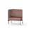 Adapt 90 medium ryg, sidepanel højre sh 45 cm