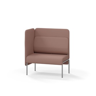 Adapt 90 medium ryg, sidepanel højre sh 45 cm