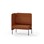 Adapt 90 medium ryg, sidepanel højre sh 45 cm